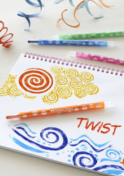 Faber Castell Fc-120004 Waskrijt Draaibaar 24 Stuks