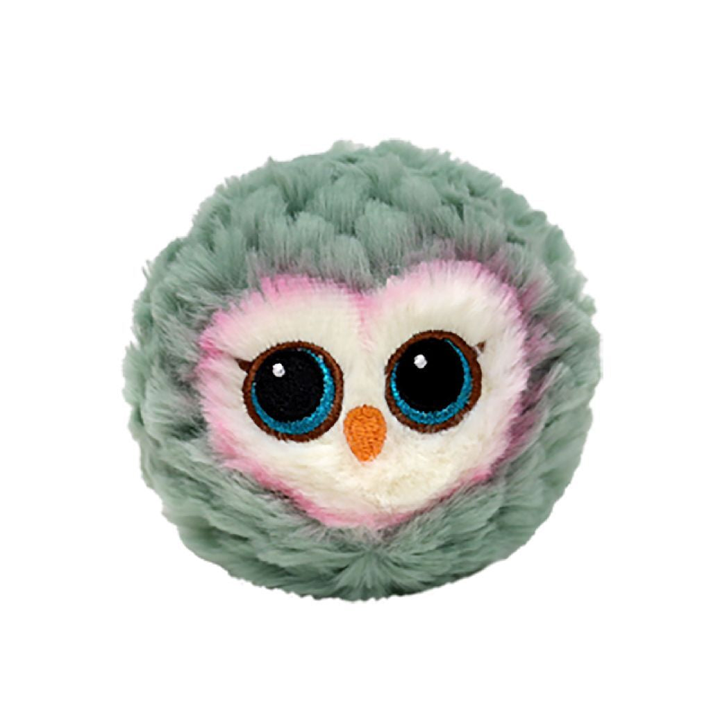Ty Beanie Bouncers Knuffel Uil Feathers
