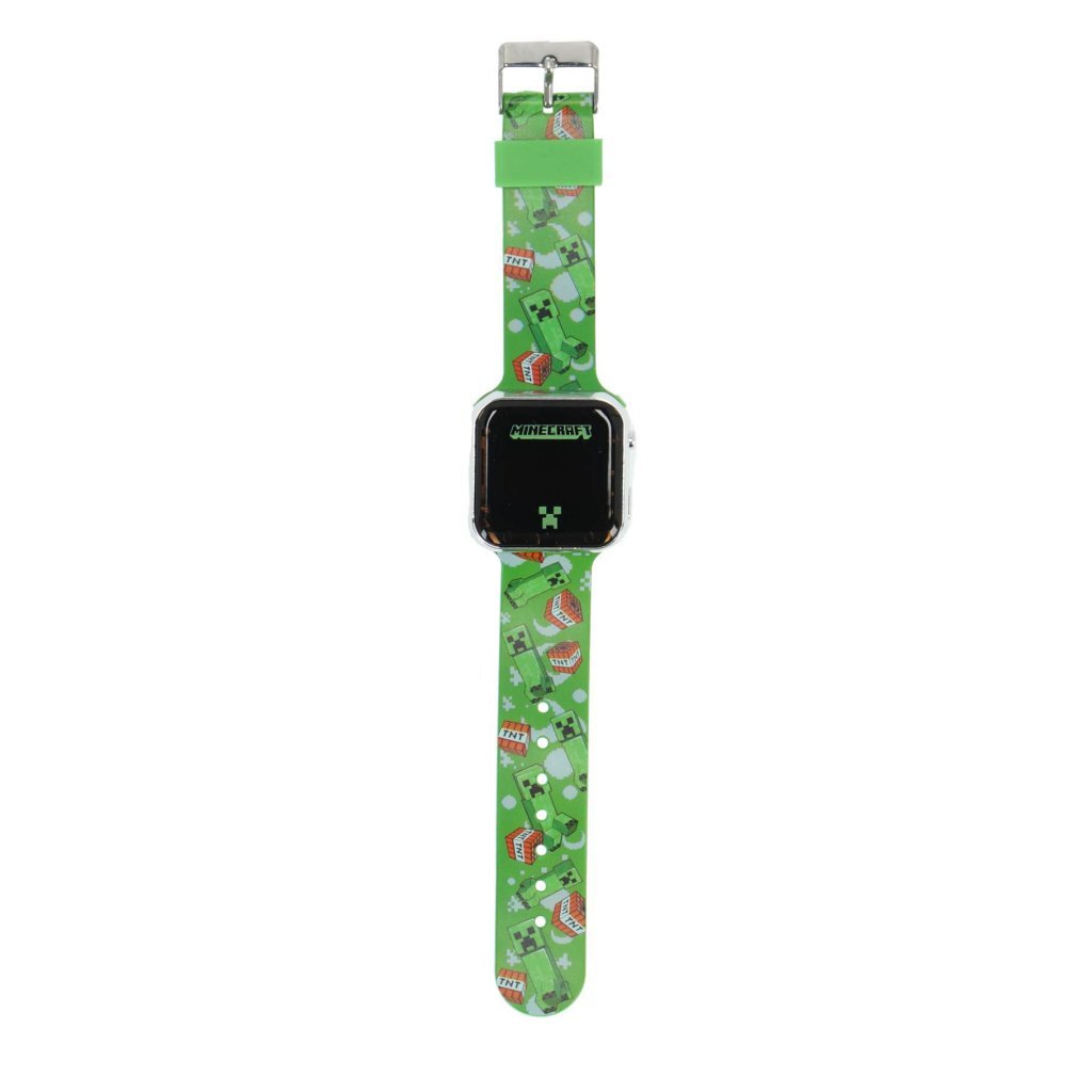 Minecraft Led Horloge Groen