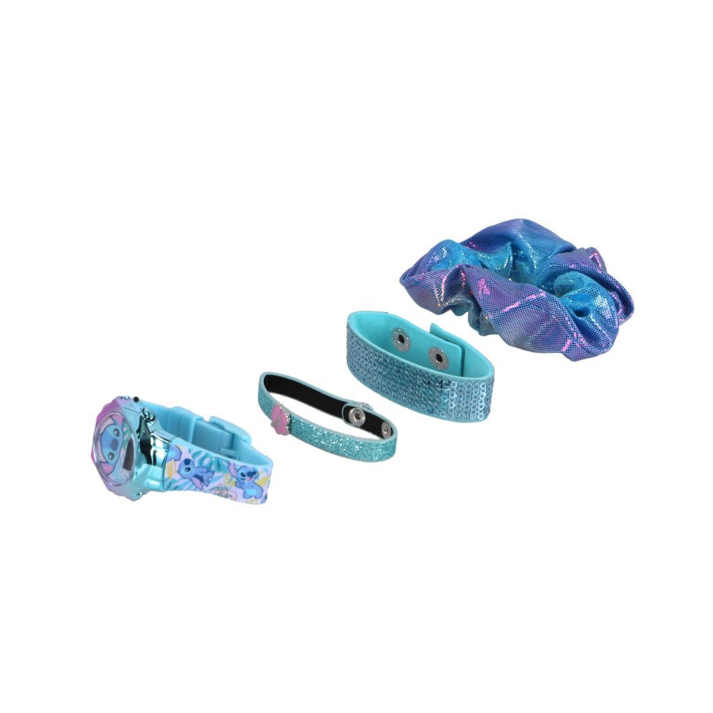 Disney Stitch Lcd-Horloge Cadeauset