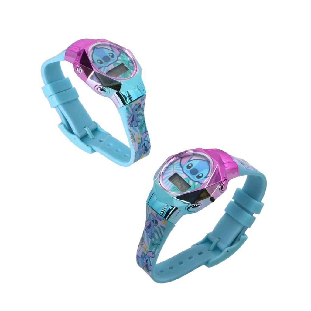 Disney Stitch Lcd-Horloge Cadeauset
