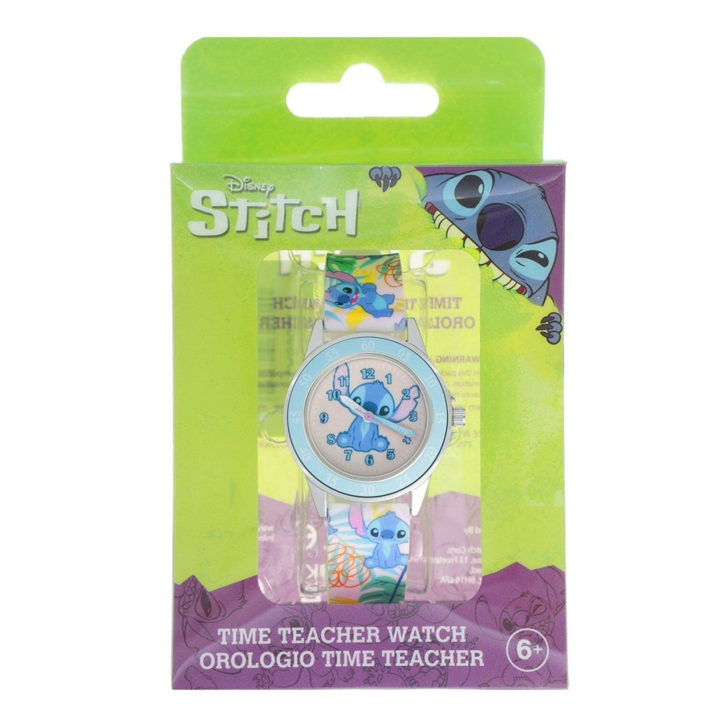 Disney Stitch Time Teacher Kinderhorloge