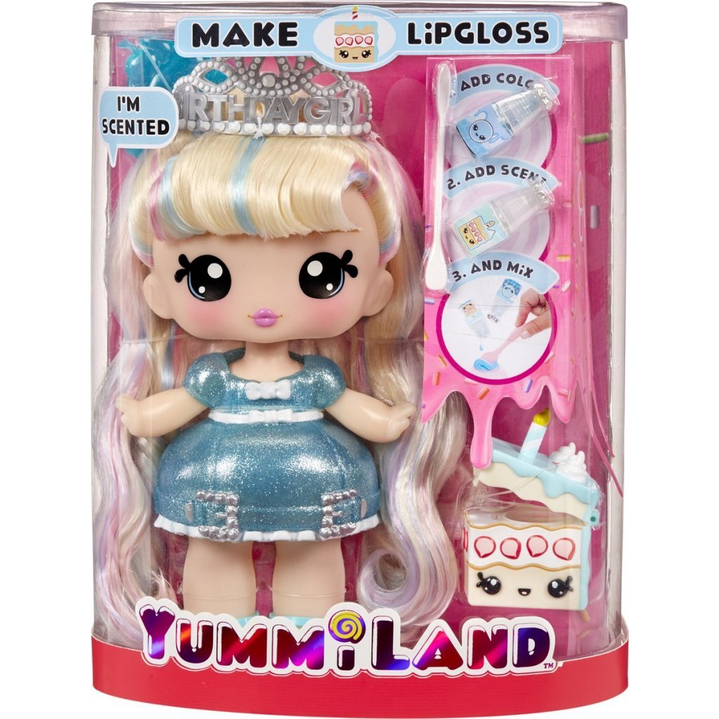 Overige Merken Yummiland Callie Birthday Cake Bianca Bubblegum