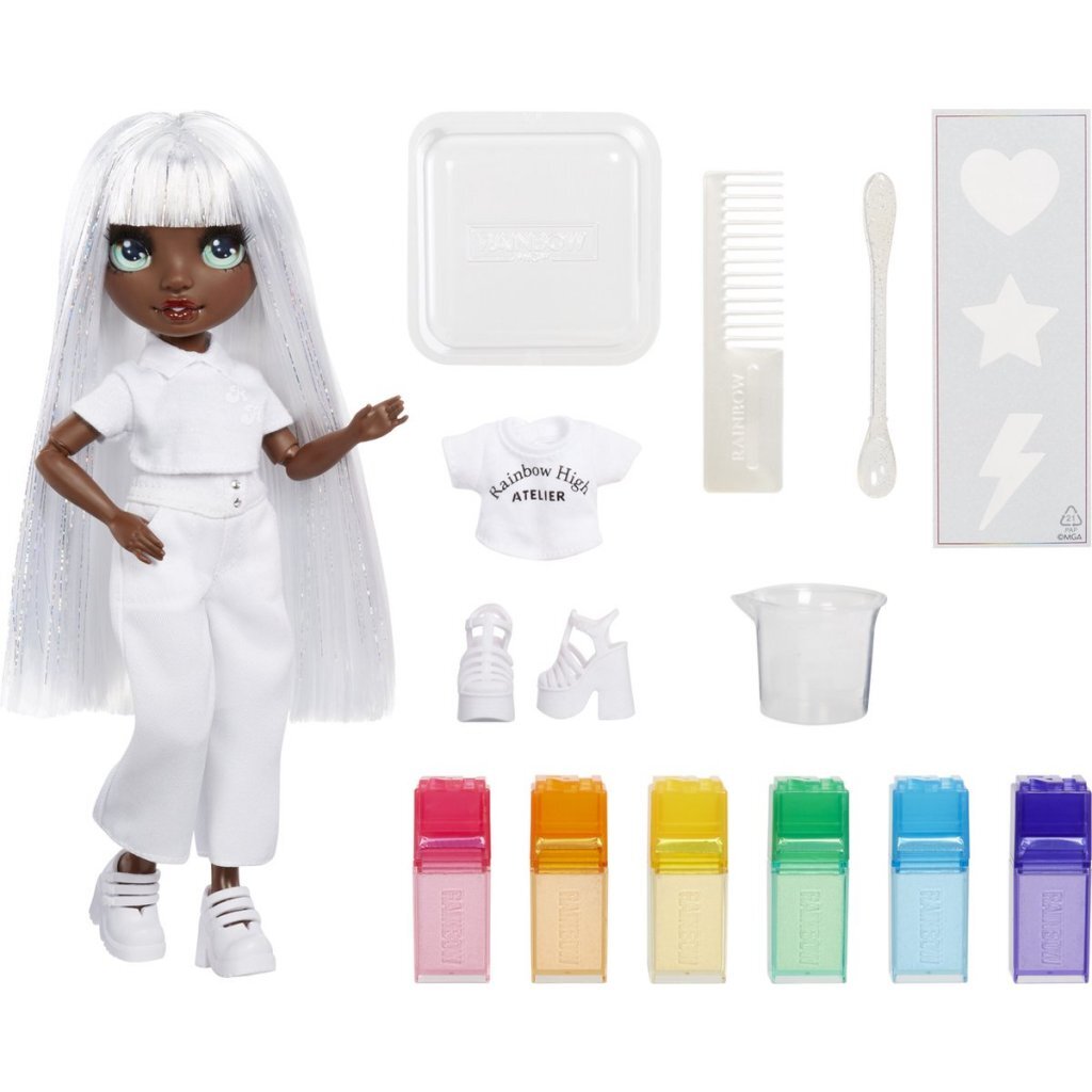 Rainbow High Watercolor &Amp; Create Green Eyes