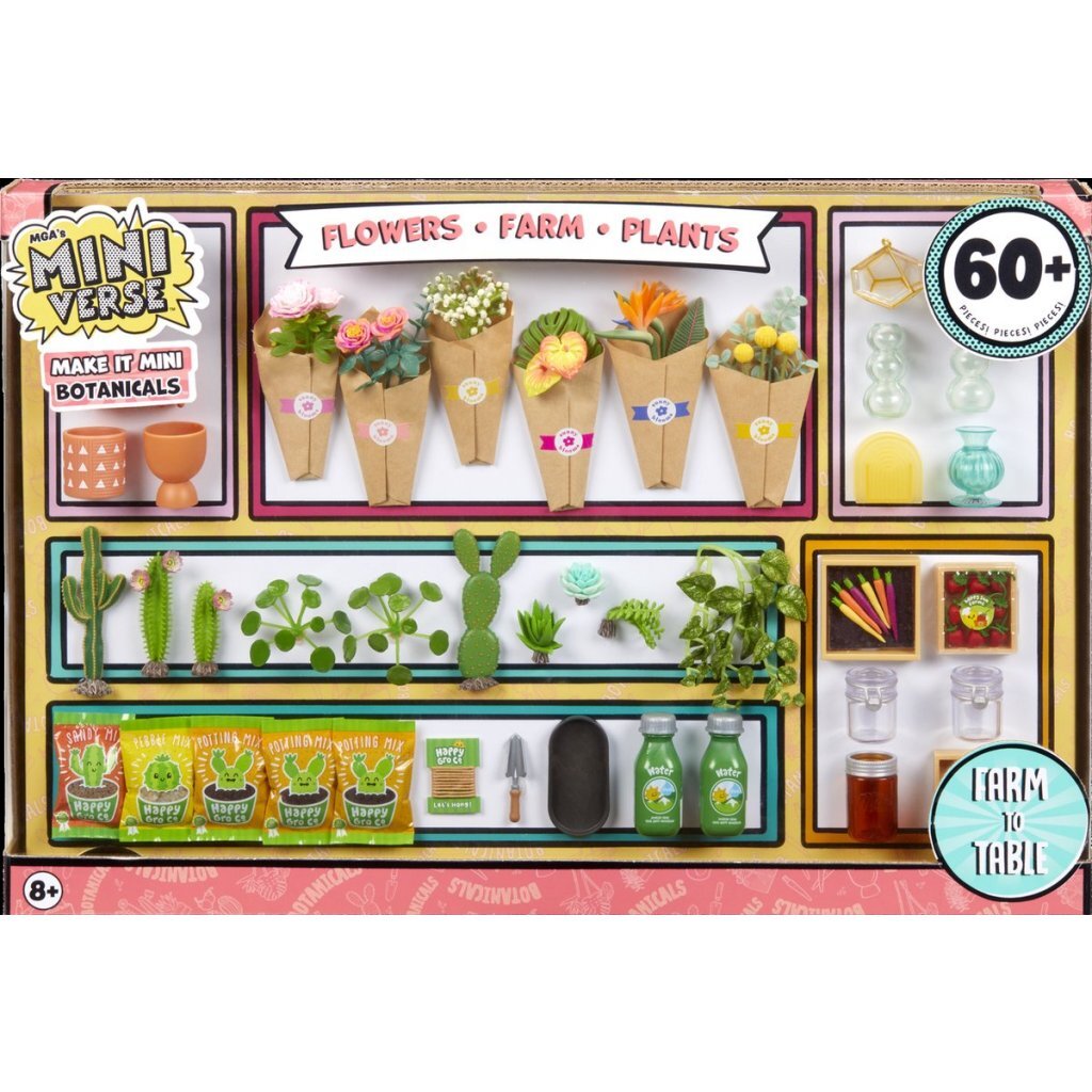 Mga Miniverse Make It Mini Botanical Deluxe Set