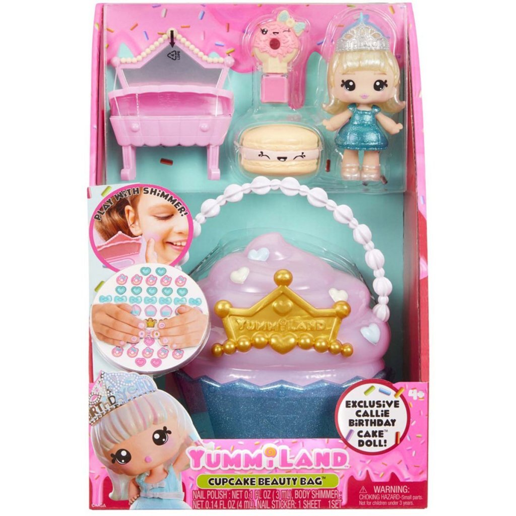 Overige Merken Yummiland Beauty Bag Playset Cupcake Lipgloss Pop