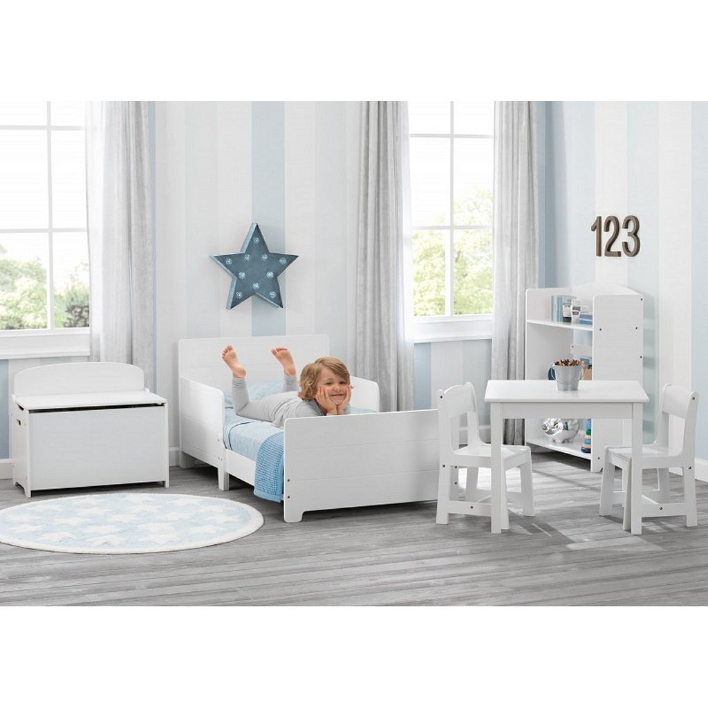 Delta Children Bb87160Gn-130 Houten Peuterbed Wit