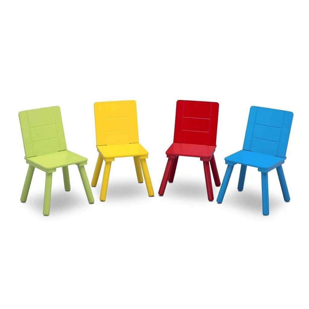 Delta Children Tt87452Gn-1189 Tafel Met 4 Stoelen Multicolor
