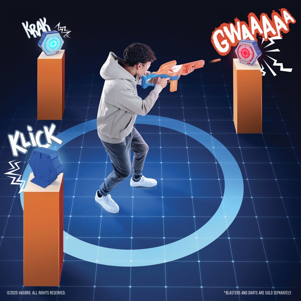 Nerf 360 Graden Battlezone + Licht En Geluid