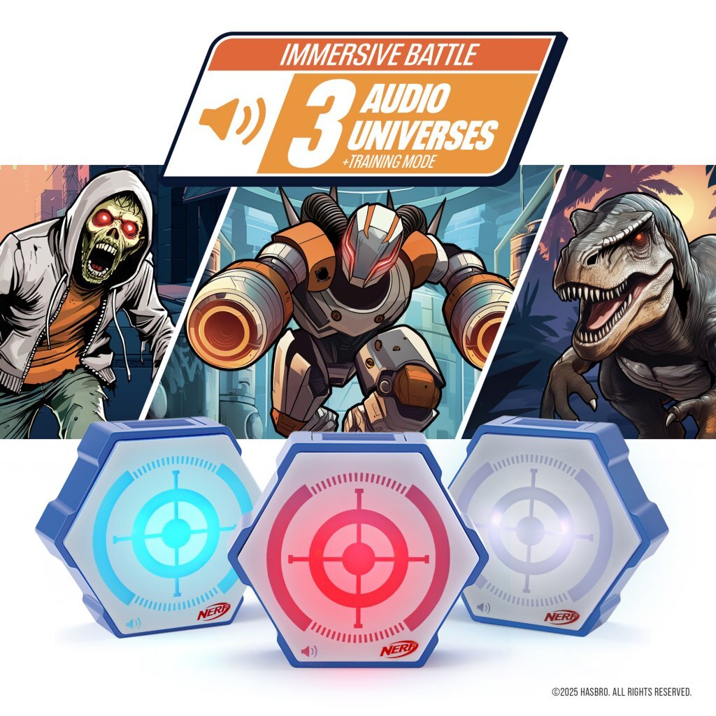 Nerf 360 Graden Battlezone + Licht En Geluid