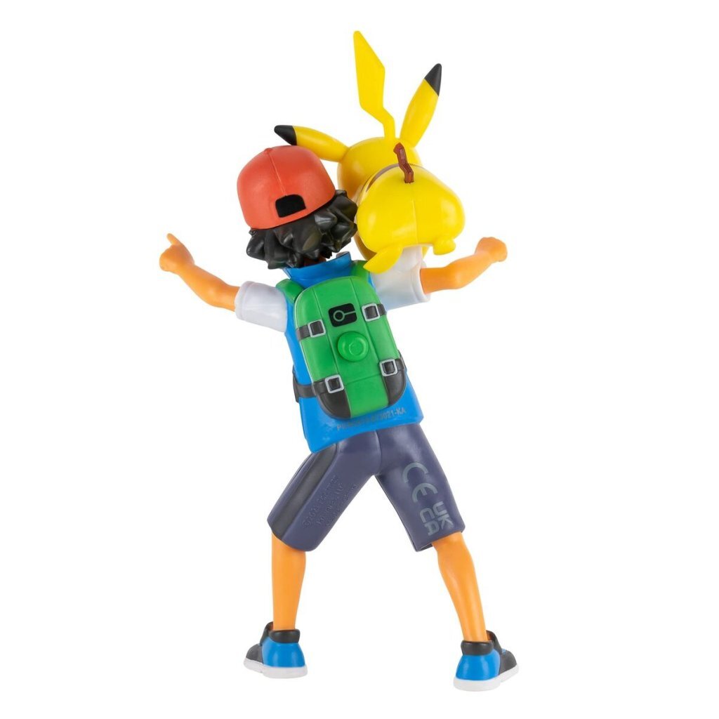 Pokemon Pok&Eacute;Mon Battle Feature Figuren Ash En Pikachu