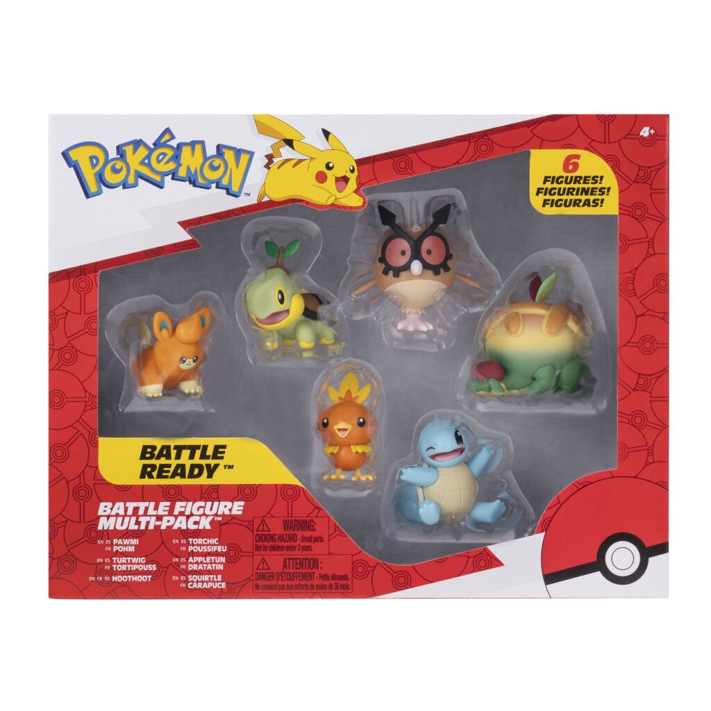 Pokemon Pok&Eacute;Mon Battle Figuren 6 Pack