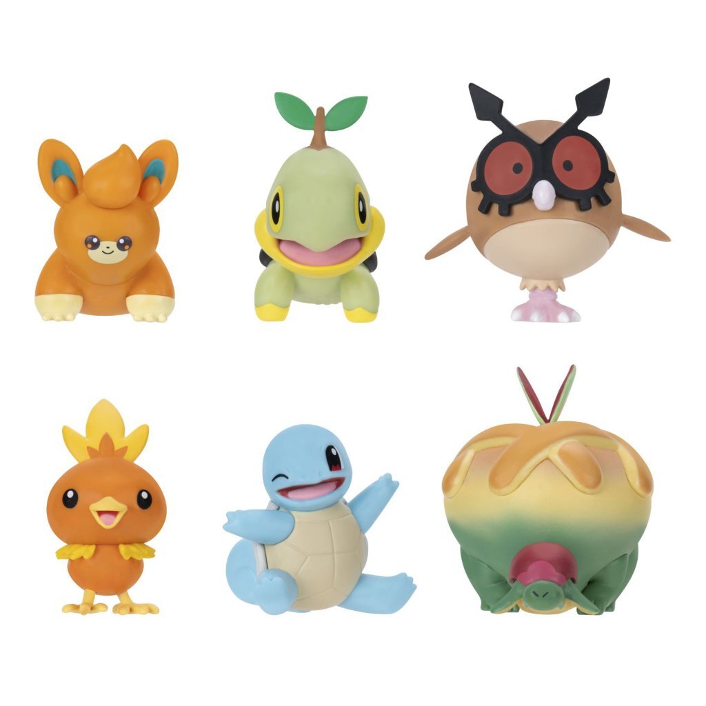 Pokemon Pok&Eacute;Mon Battle Figuren 6 Pack
