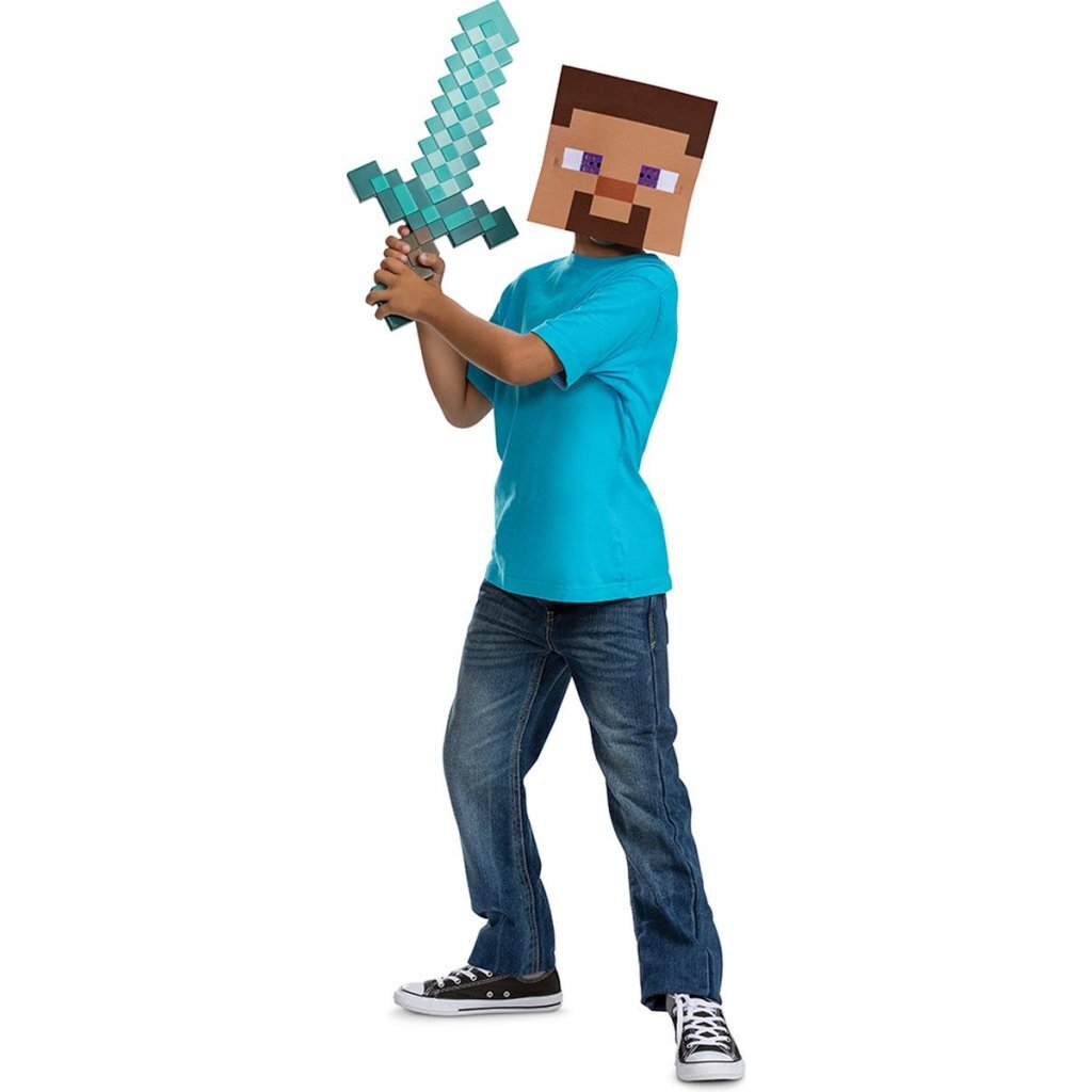 Minecraft Zwaard En Steve Masker