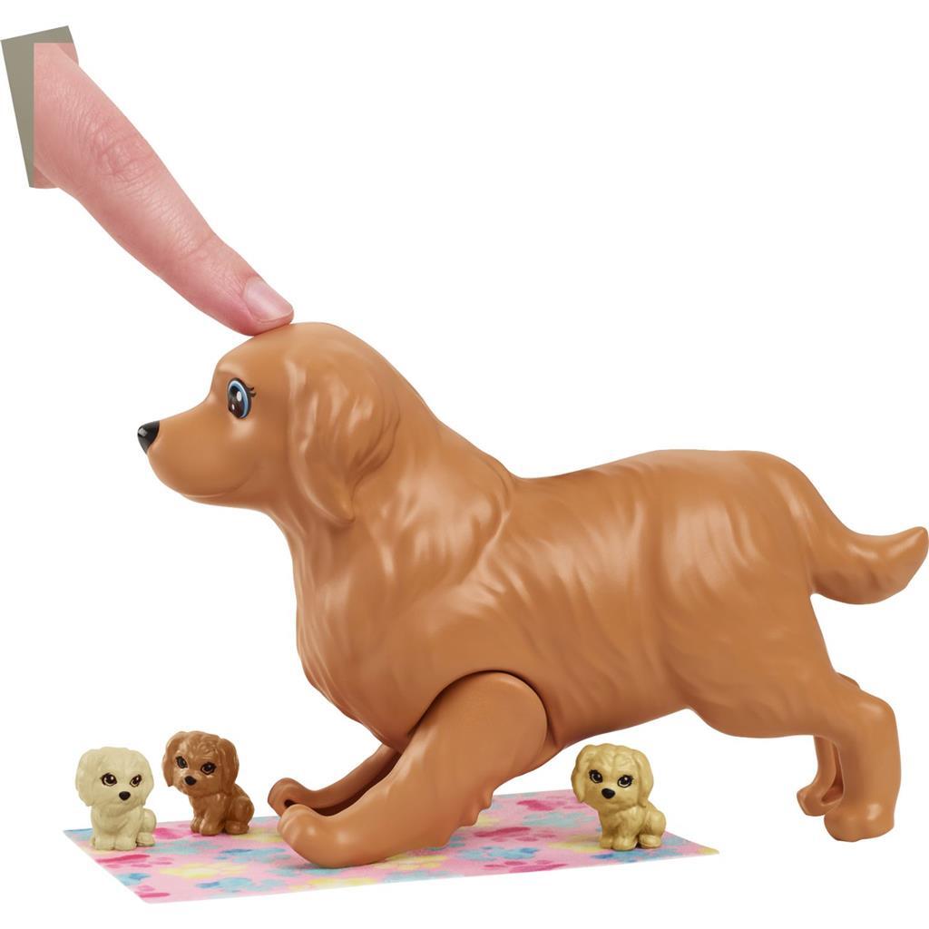 Barbie Pop + Hond Met Puppies