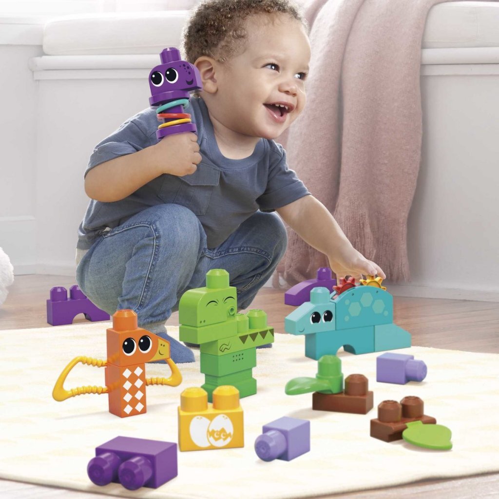 Mega Bloks Squek And Chomp Dinos