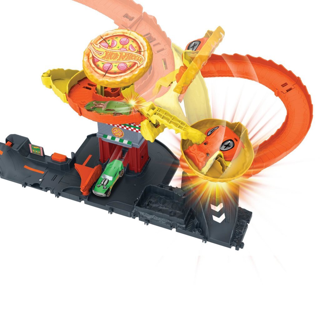 Mattel Hot Wheels City Pizza Slam Cobra Attack