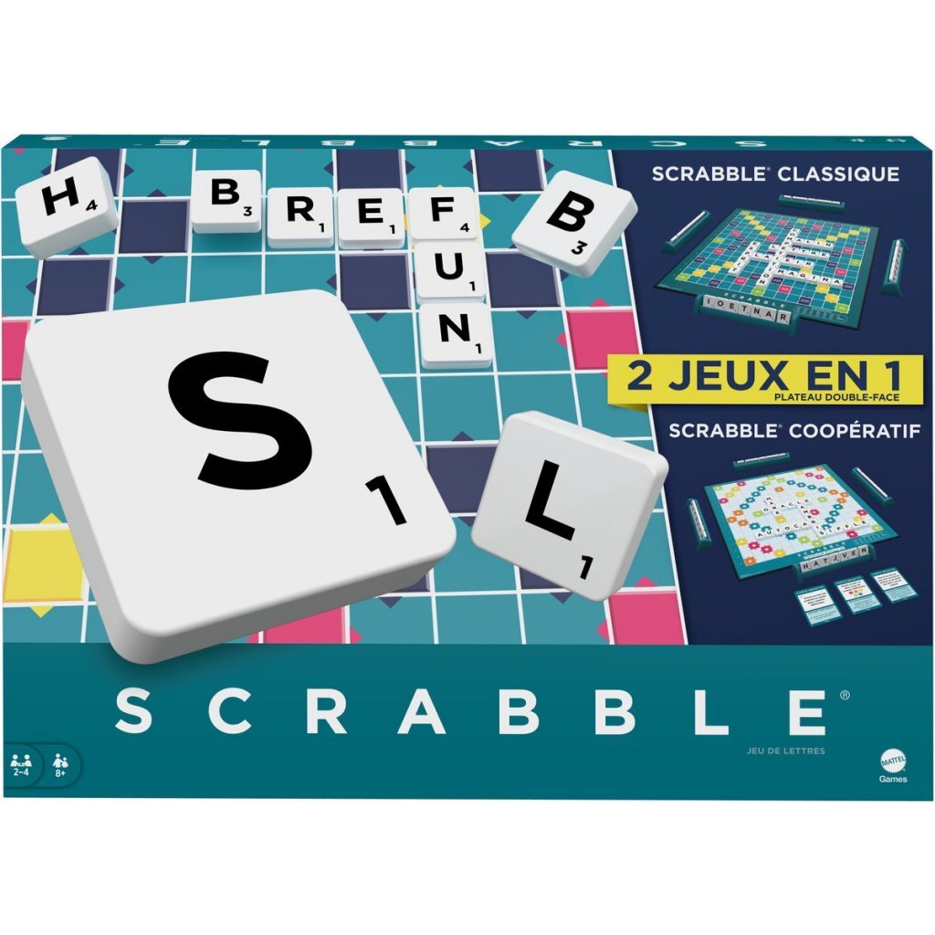 Mattel 2In1 Scrabble Frans