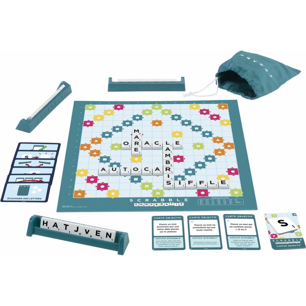 Mattel 2In1 Scrabble Frans