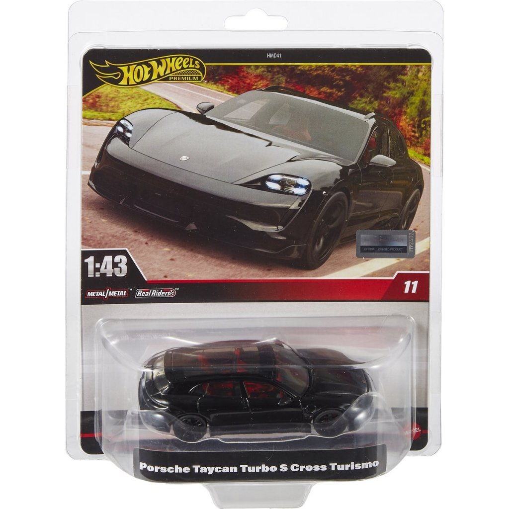 Mattel Hot Wheels Premium Porsche Taycan Turbo S Cross Turismo 1:43