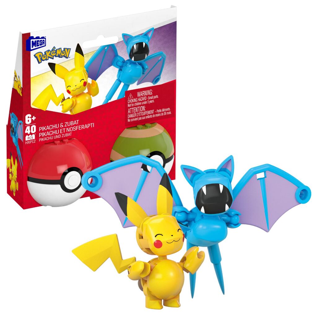 Pokemon Pok&Eacute;Mon Mega Pikachu En Zubat