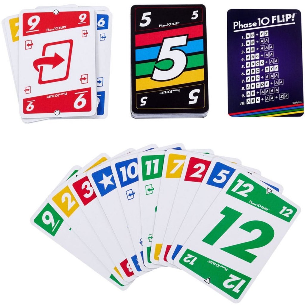 Mattel Phase 10 Flip
