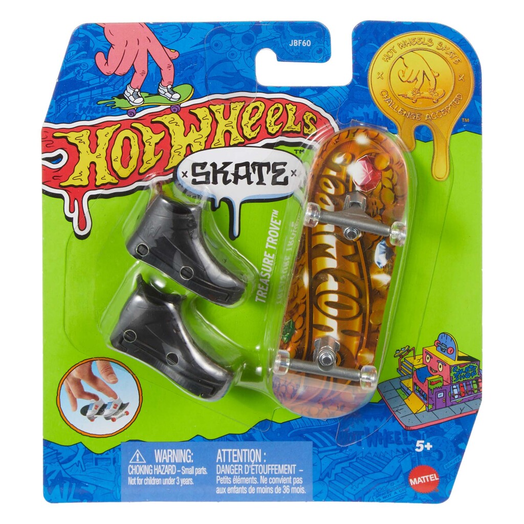 Mattel Hot Wheels Skate Fingerboard Gouden Promo