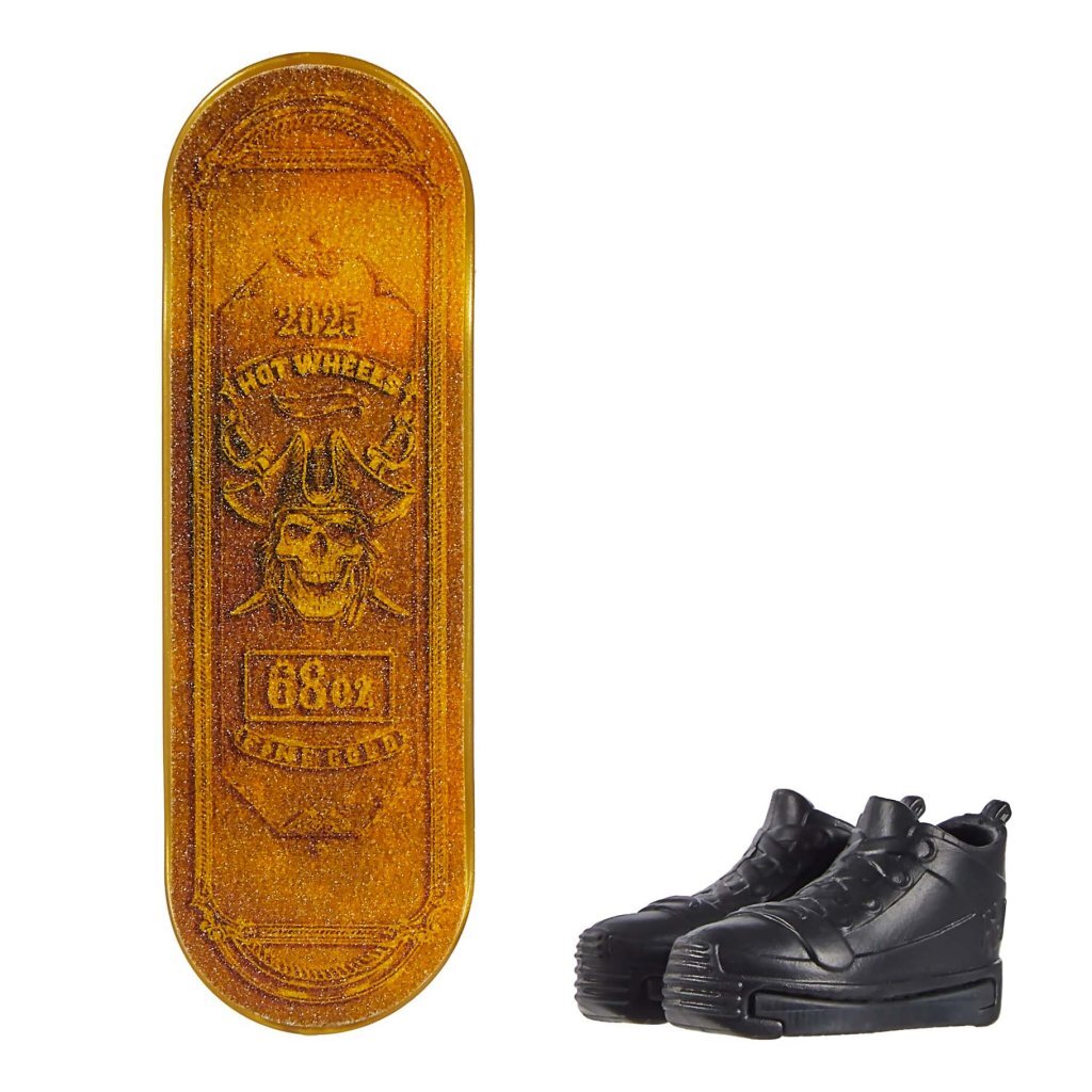 Mattel Hot Wheels Skate Fingerboard Gouden Promo