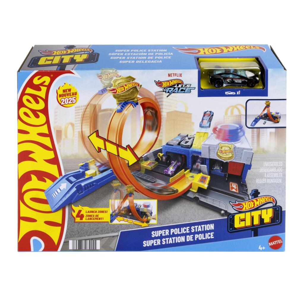 Mattel Hot Wheels City Superpolitiebureau