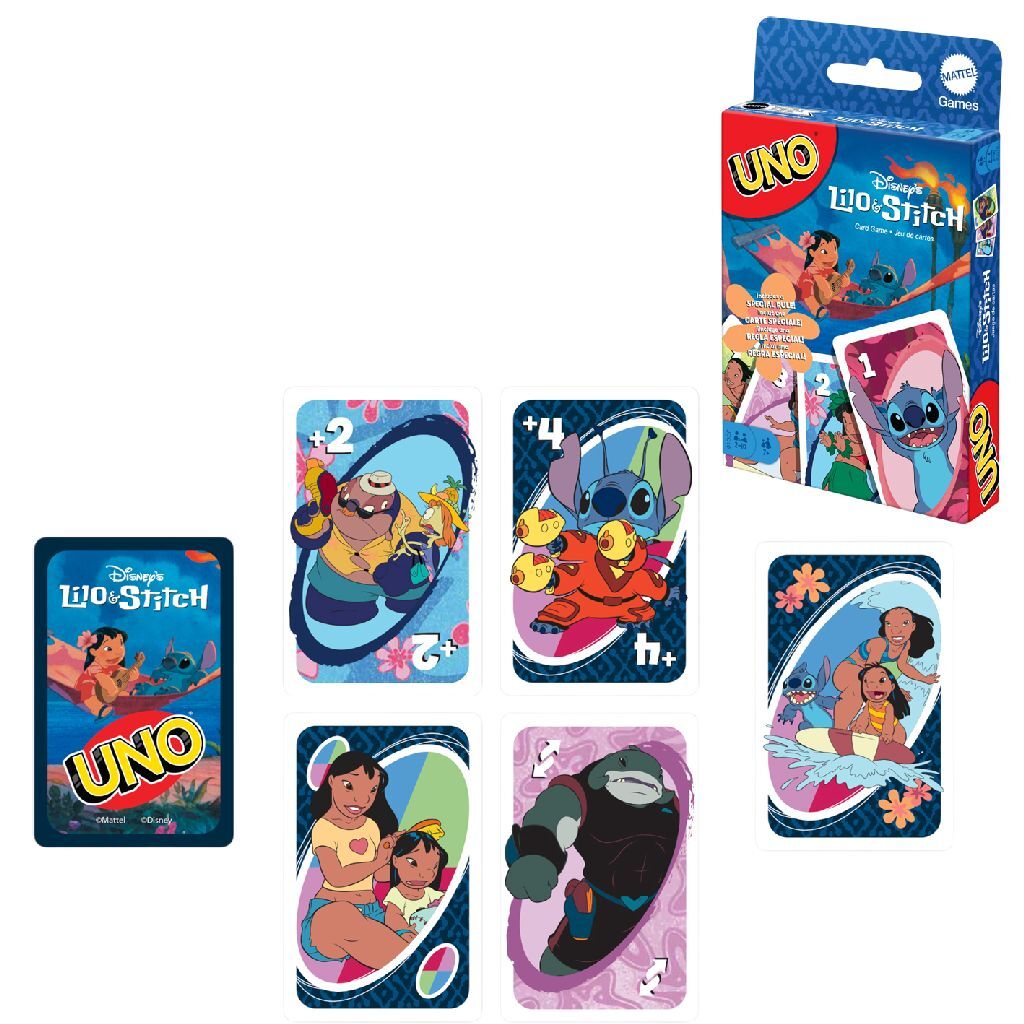Mattel Uno Disney Lilo En Stitch