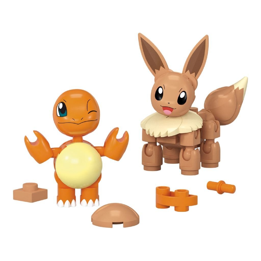 Mega Bloks Mega Pok&Eacute;Mon Charmander En Eevee