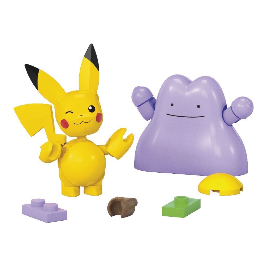 Mattel Mega Pok&Eacute;Mon Pikachu En Ditto