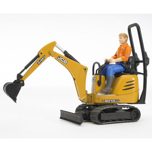 Bruder Bworld Jcb Micrograafmachine 8010 Cts Met Pop