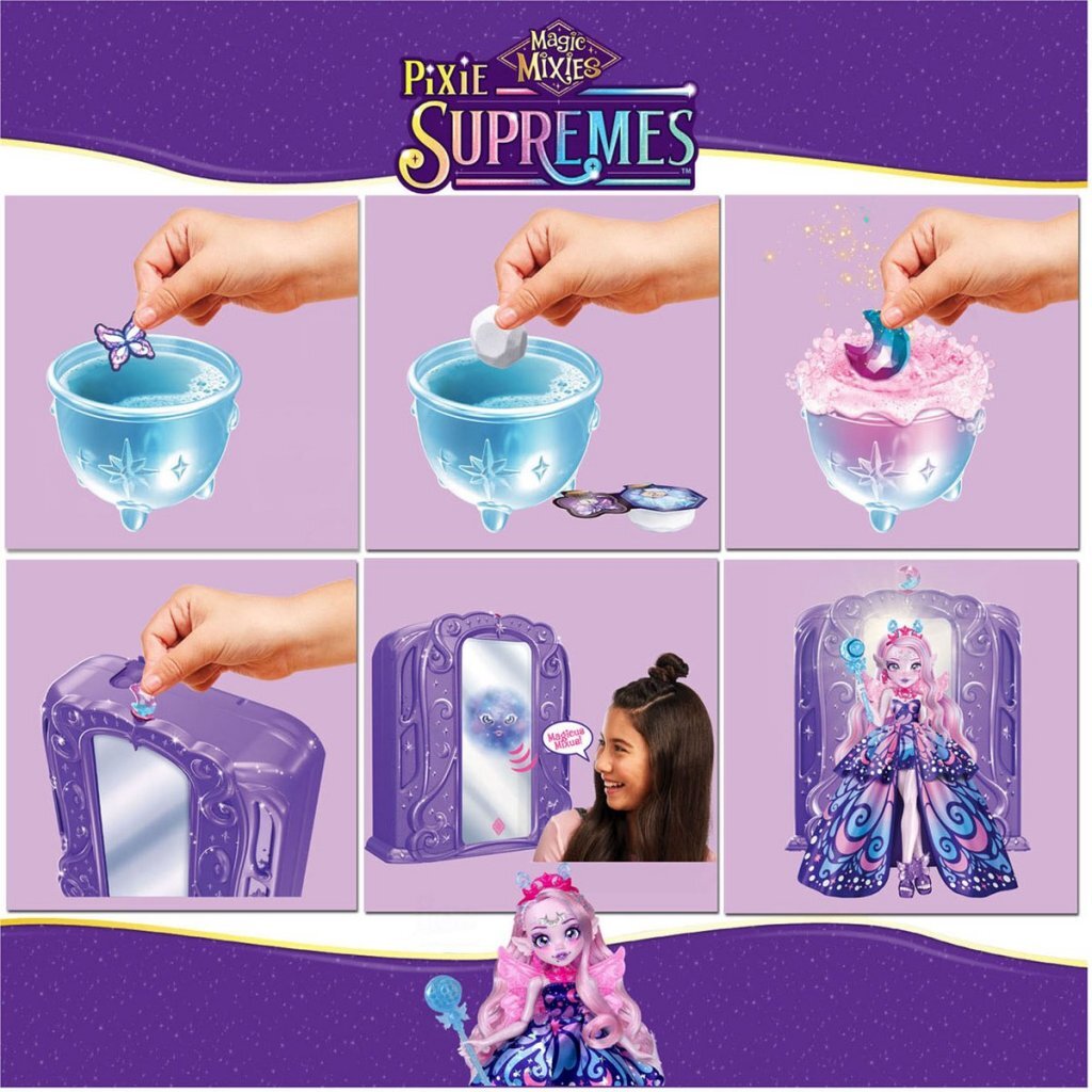 Magic Mixies Pixie Supremes Magische Toverspiegel + Licht En Geluid