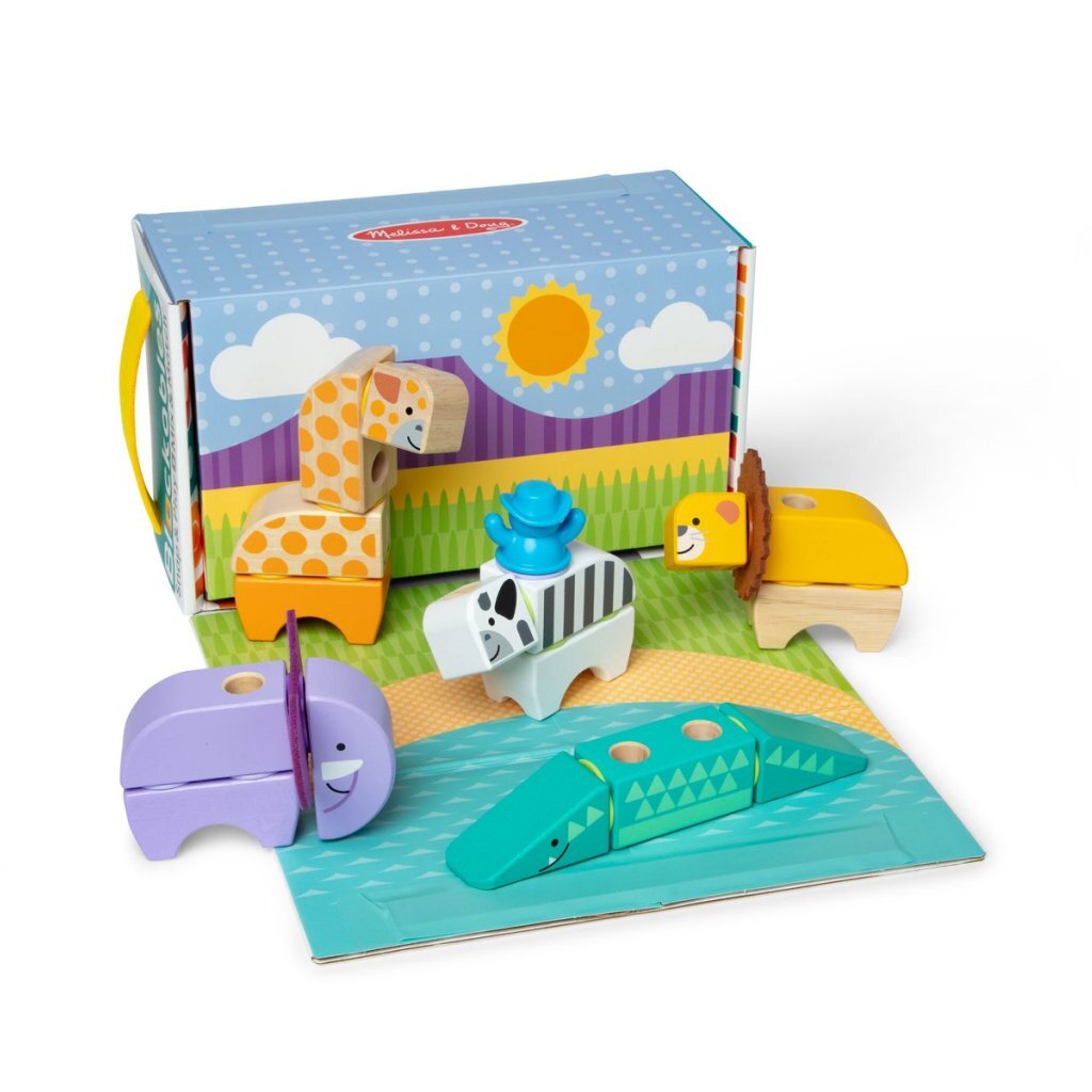 Melissa & Doug Melissa &Amp; Doug Blockables Safari Set 34-Delig