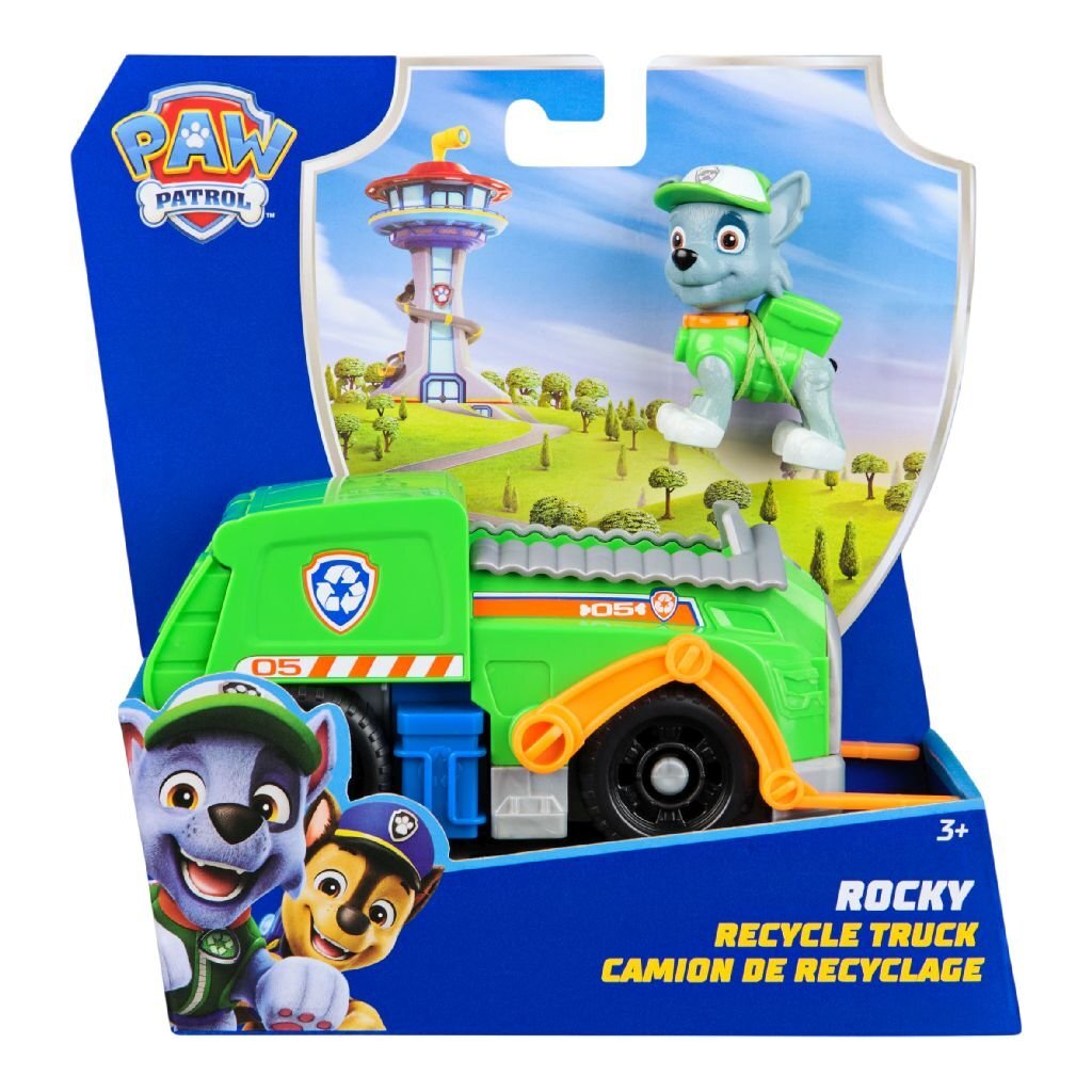 Paw Patrol Pup Met Reddingsvoertuig Assorti