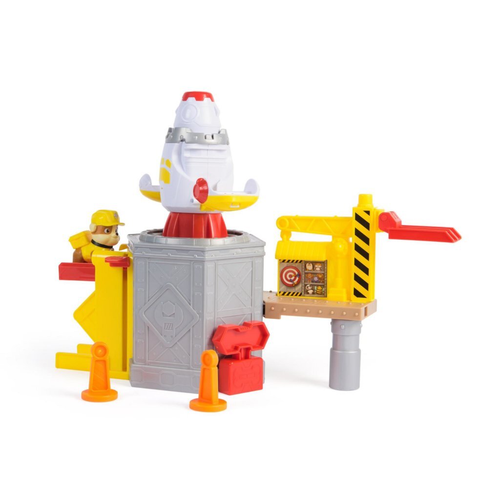 Paw Patrol Rubble &Amp; Crew Launch And Spin Spaceship