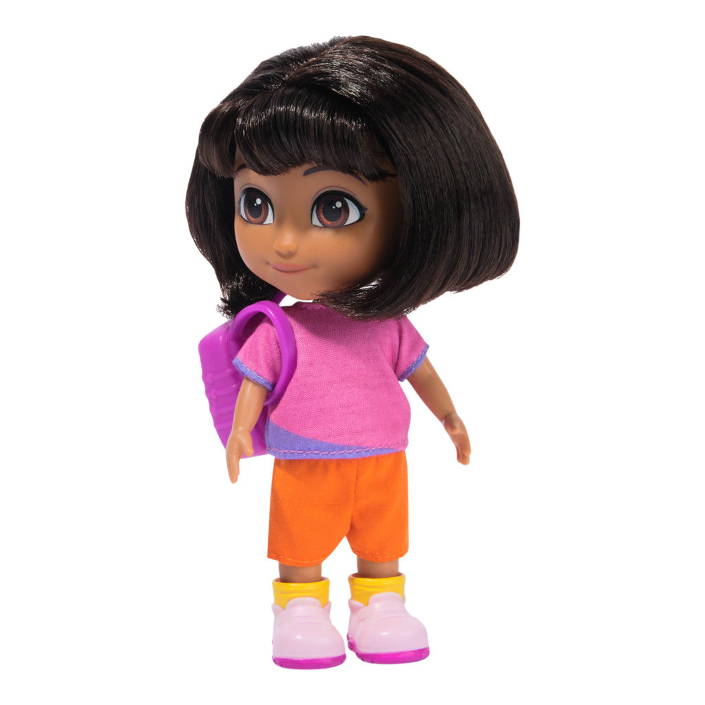 Overige Merken Dora Pop Met Rugzak En Boots 15 Cm