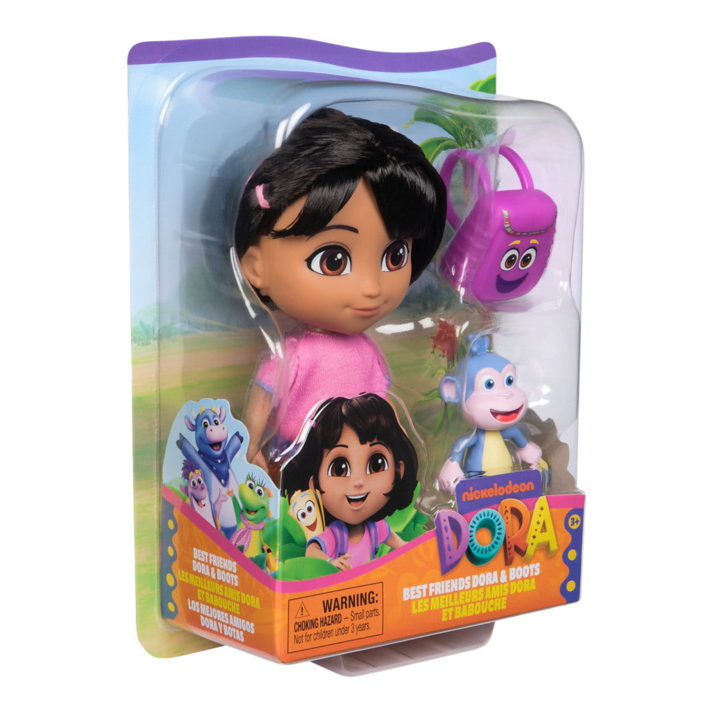 Overige Merken Dora Pop Met Rugzak En Boots 15 Cm