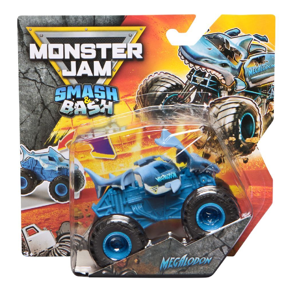 Monster Jam Smash And Bash Monster Truck 1:64