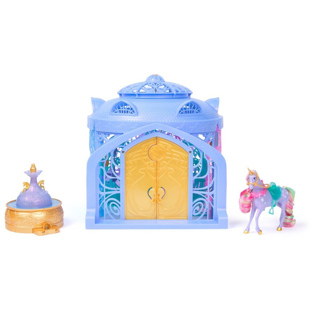 Unicorn Academy Stal Speelset + Licht En Geluid