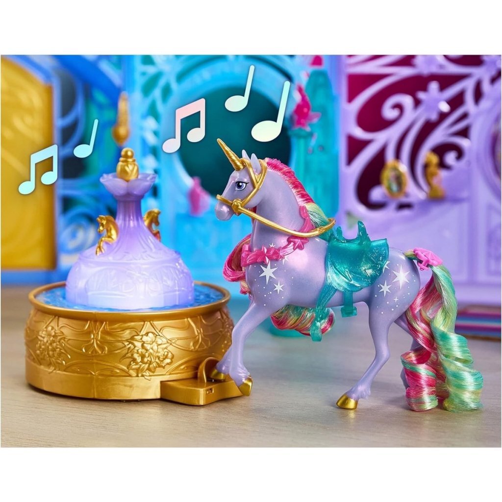 Unicorn Academy Stal Speelset + Licht En Geluid