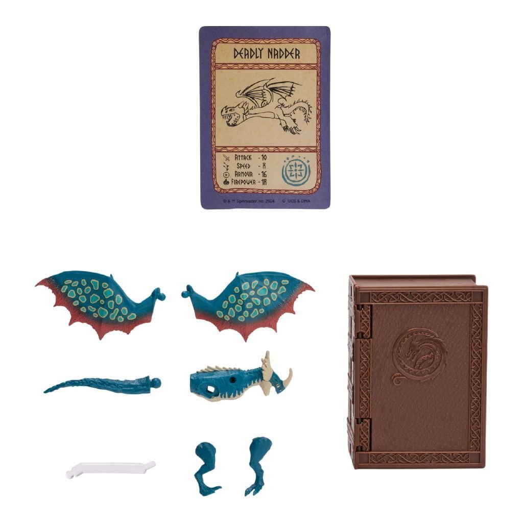 Overige Merken How To Train Your Dragon Book Of Dragons Display 12 Stuks