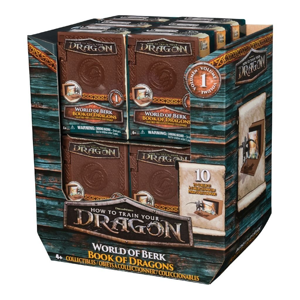 Overige Merken How To Train Your Dragon Book Of Dragons Display 12 Stuks
