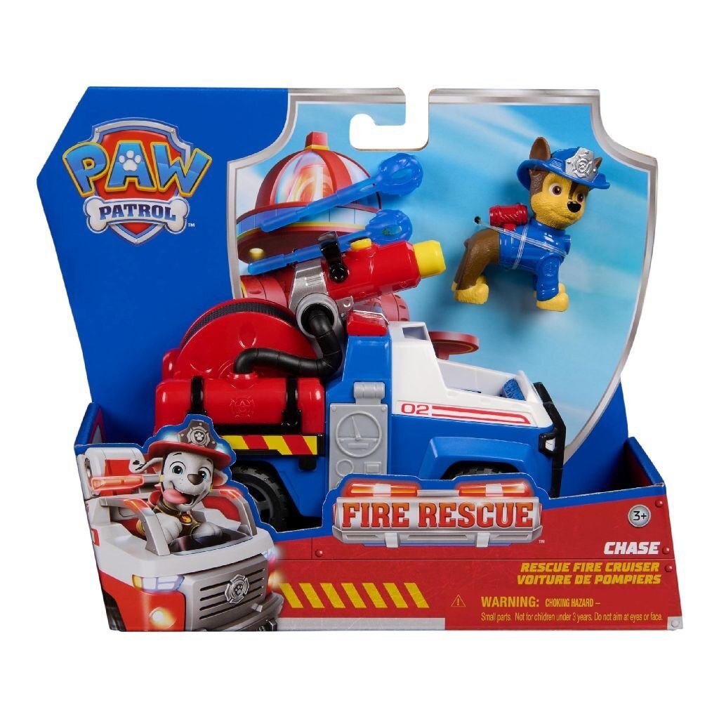 Paw Patrol Fire Rescue Vehicle Chase