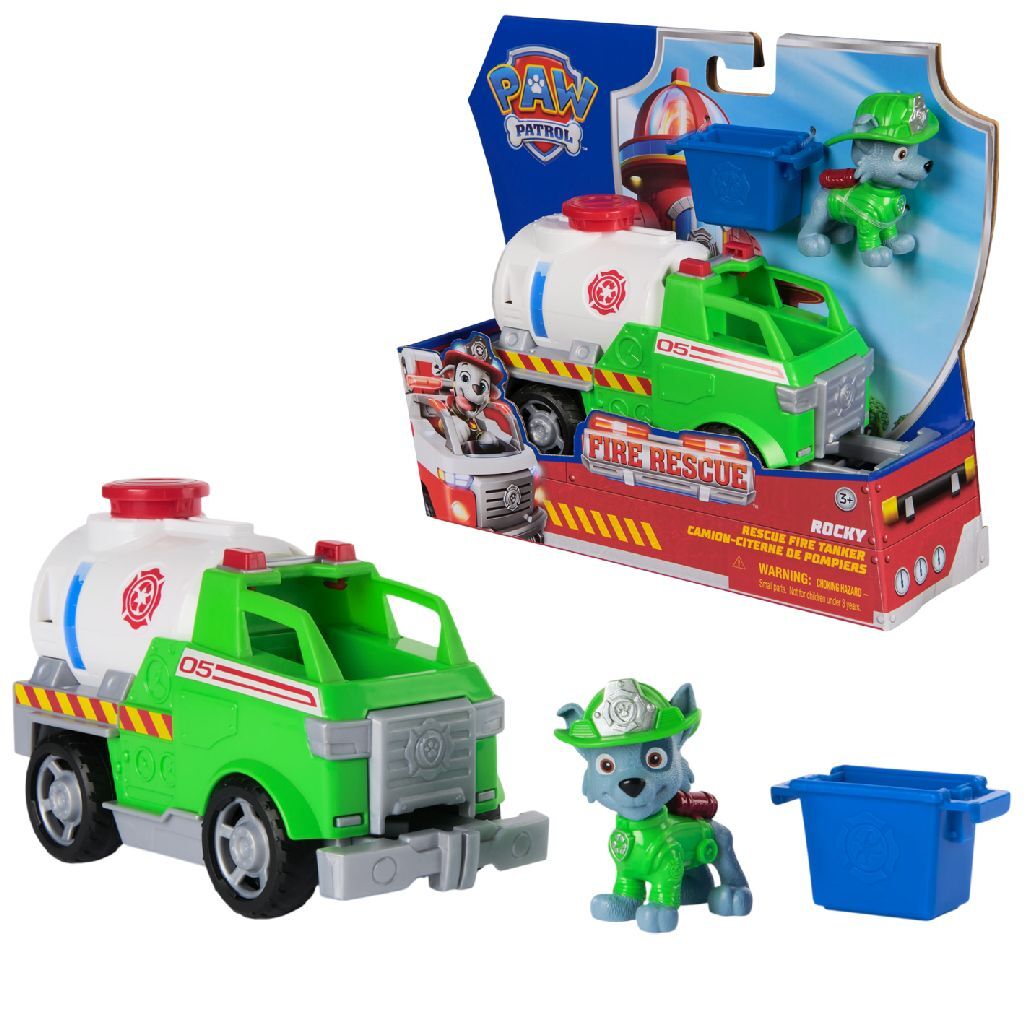 Paw Patrol Fire Rescue Vehicle Rocky