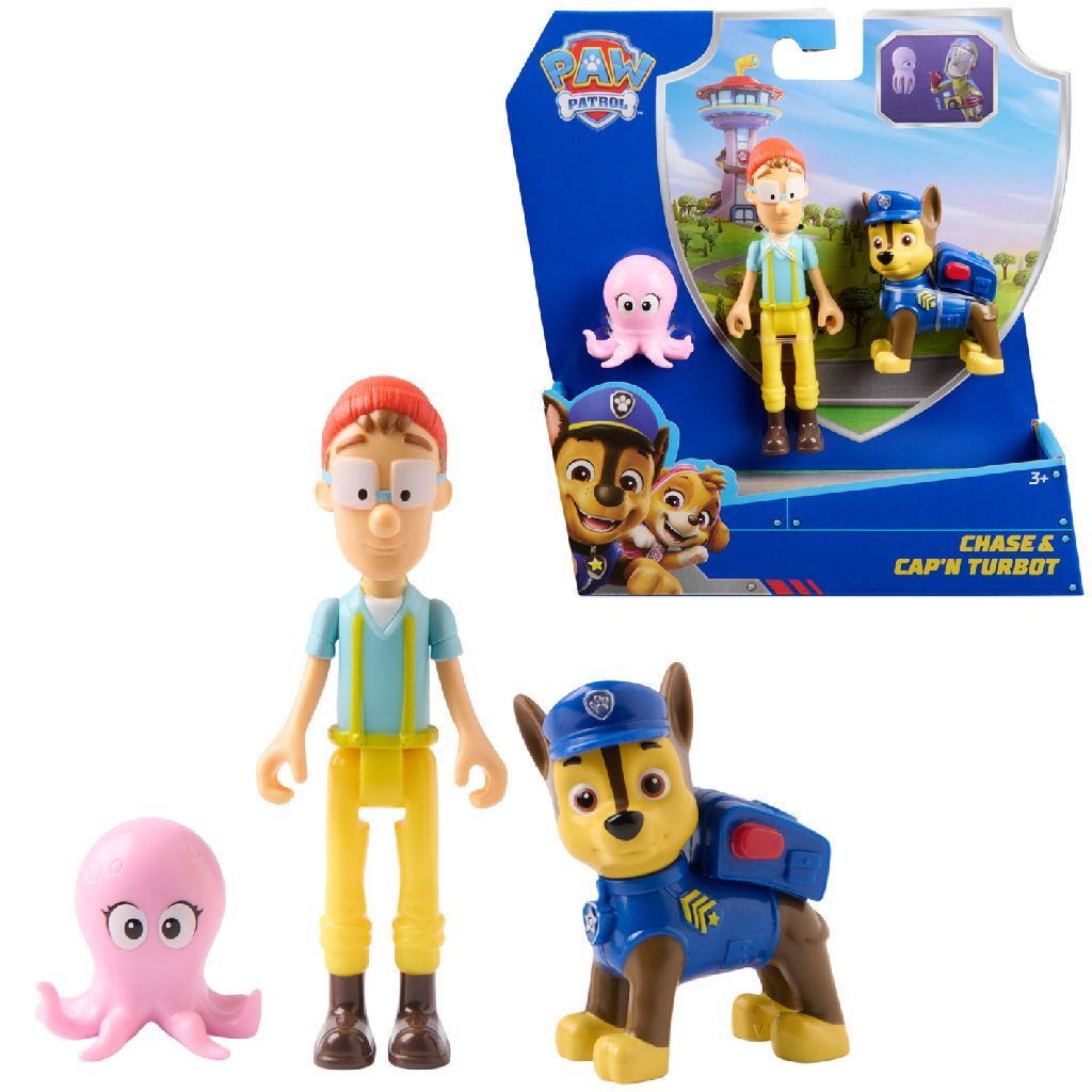 Paw Patrol Chase &Amp; Kapitein Turbot