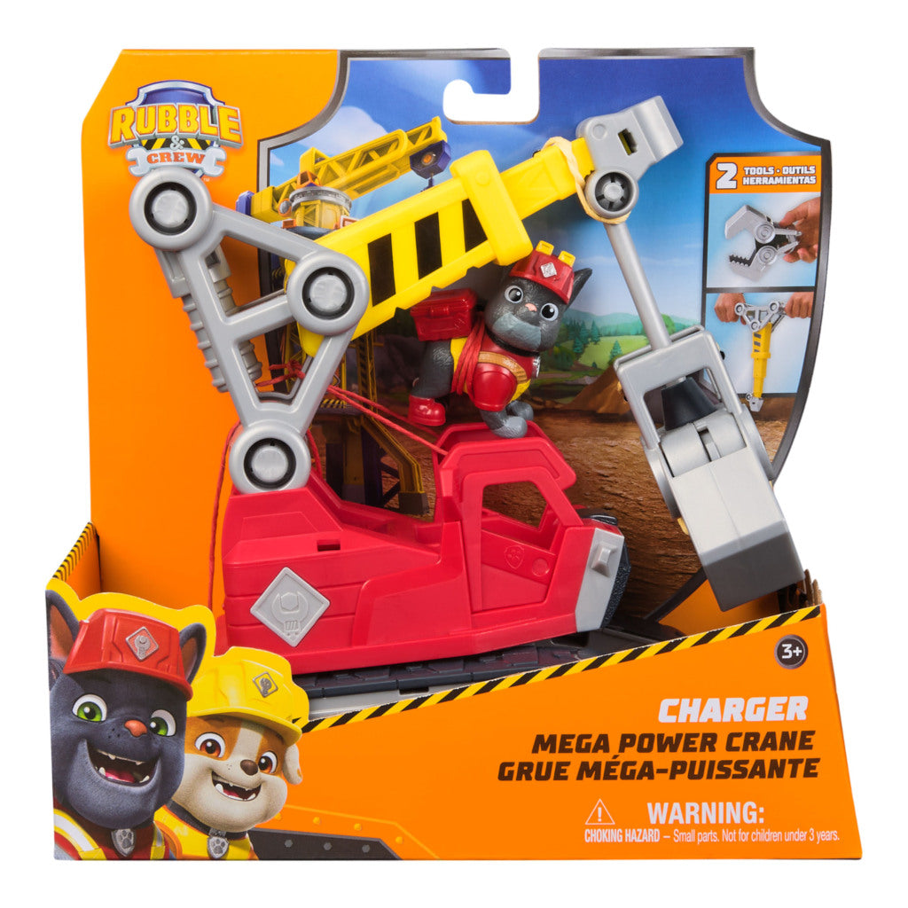 Paw Patrol Rubble And Crew Charger Tool Vehicle