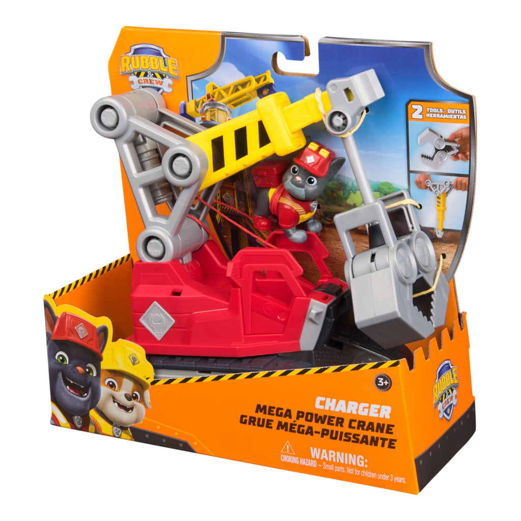Paw Patrol Rubble And Crew Charger Tool Vehicle