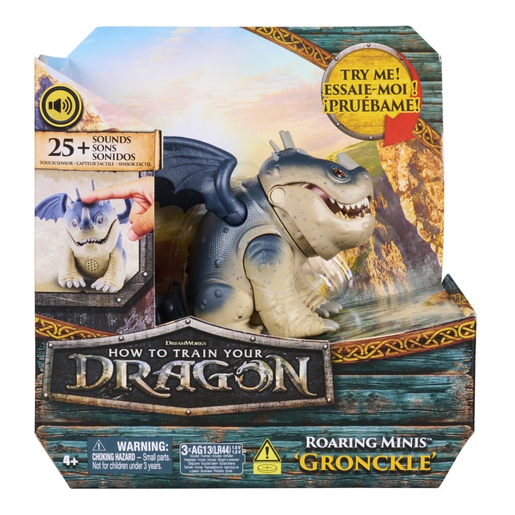 Overige Merken Dreamworks How To Train Your Dragon Mini Interactieve Dragon Gronkle + Geluid
